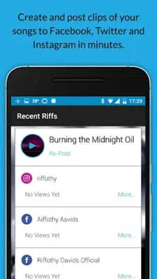 Riff Lite android App screenshot 3